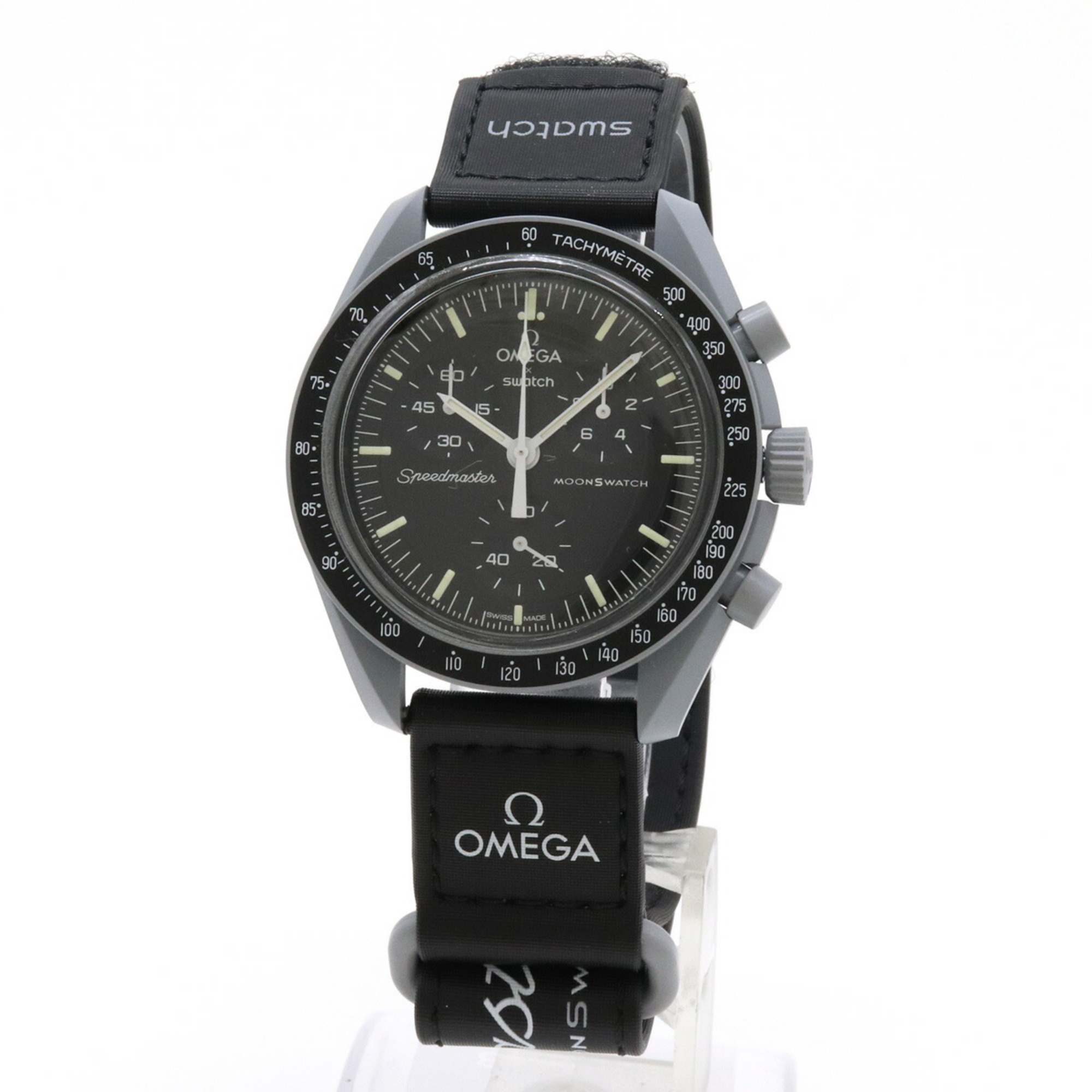 OMEGA Omega x Swatch Speedmaster MoonSwatch Mission to the Moon Black Dial Men's Watch S033M100