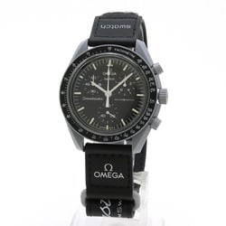 OMEGA Omega x Swatch Speedmaster MoonSwatch Mission to the Moon Black Dial Men's Watch S033M100