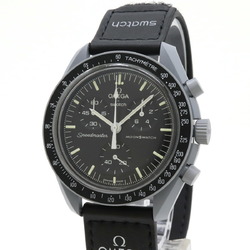 OMEGA Omega x Swatch Speedmaster MoonSwatch Mission to the Moon Black Dial Men's Watch S033M100