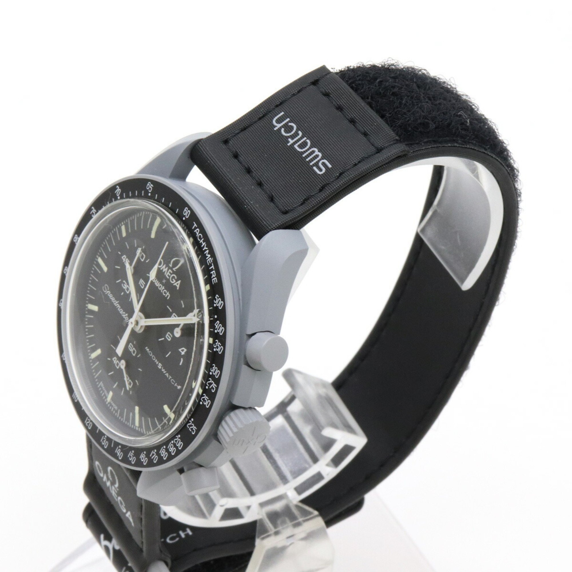 OMEGA Omega x Swatch Speedmaster MoonSwatch Mission to the Moon Black Dial Men's Watch S033M100