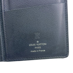 LOUIS VUITTON M30501 Portefeuille Brazza Taiga Long Wallet Black Men's