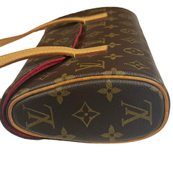 Louis Vuitton Sonatine Monogram Handbag Canvas M51902 Brown Women's LOUIS VUITTON