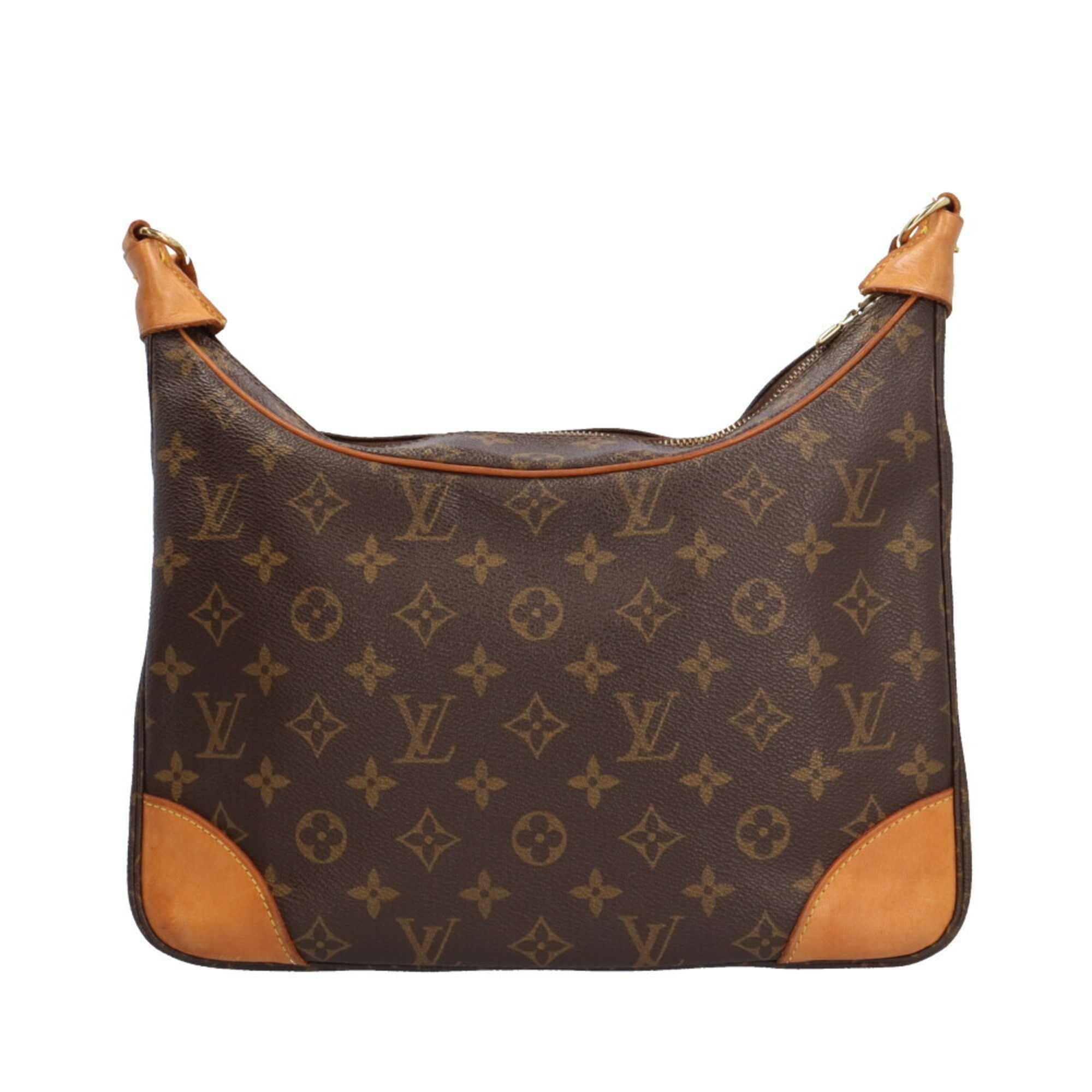 Louis Vuitton Boulogne 30 Monogram Shoulder Bag Canvas M51265 Brown Women's LOUIS VUITTON