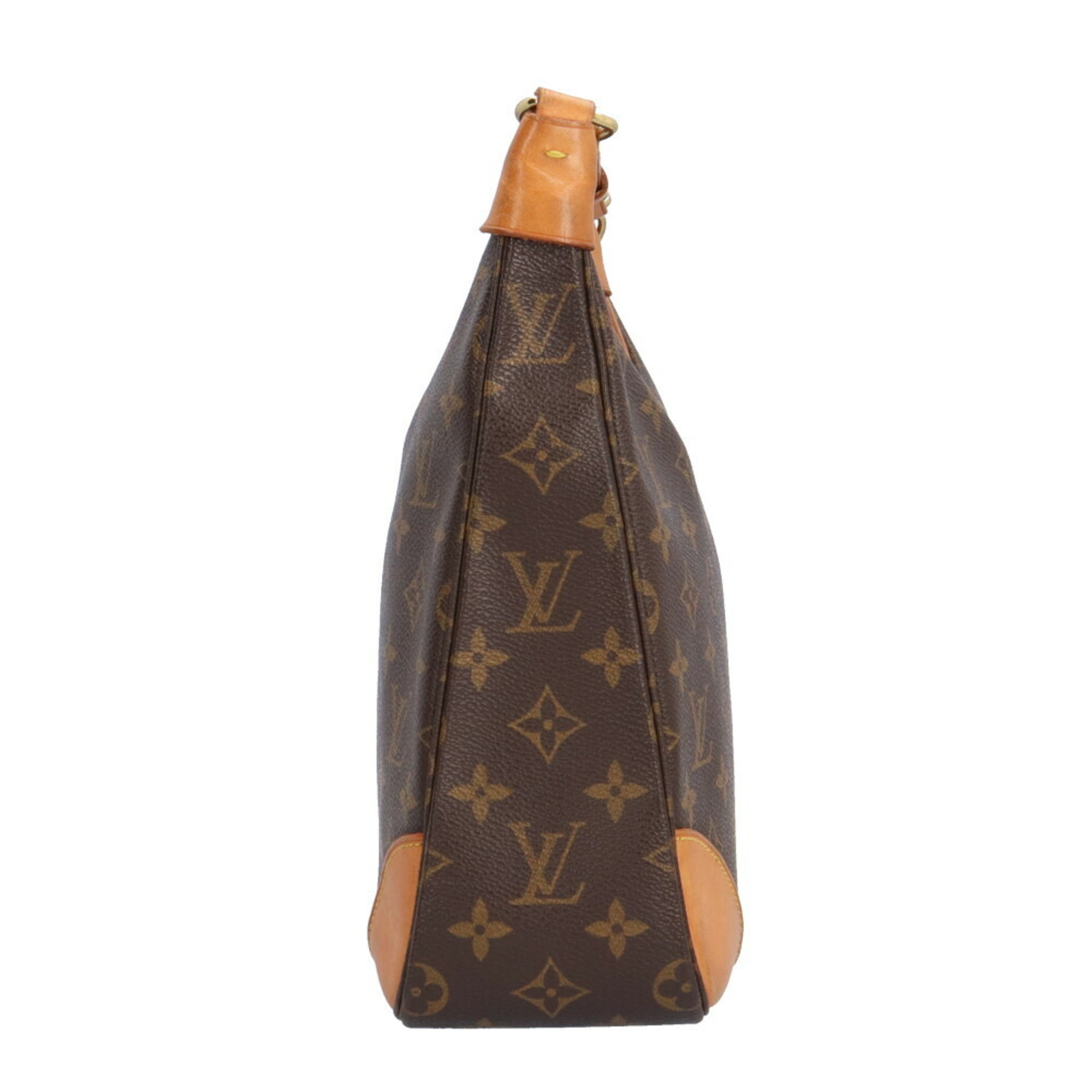 Louis Vuitton Boulogne 30 Monogram Shoulder Bag Canvas M51265 Brown Women's LOUIS VUITTON