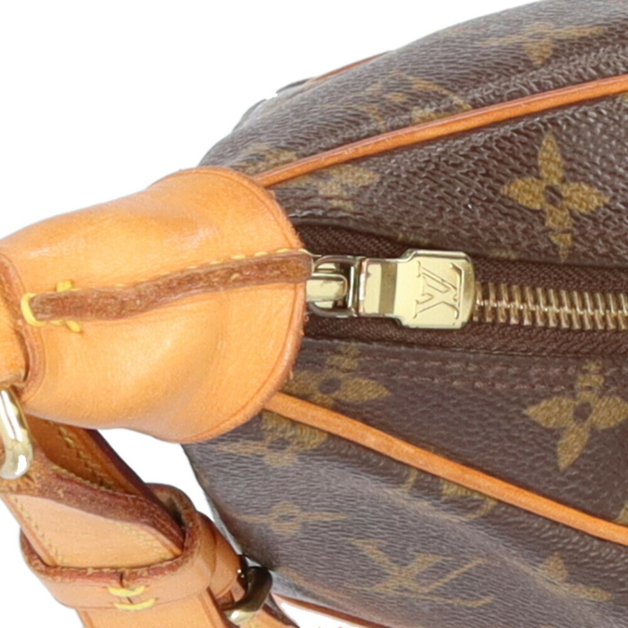 Louis Vuitton Boulogne 30 Monogram Shoulder Bag Canvas M51265 Brown Women's LOUIS VUITTON