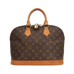 Louis Vuitton Alma Monogram Handbag Canvas M51130 Brown Women's LOUIS VUITTON