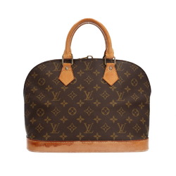 Louis Vuitton Alma Monogram Handbag Canvas M51130 Brown Women's LOUIS VUITTON