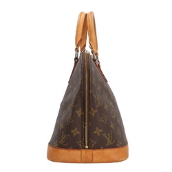 Louis Vuitton Alma Monogram Handbag Canvas M51130 Brown Women's LOUIS VUITTON