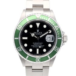 Rolex Submariner Oyster Perpetual Watch Stainless Steel 16610LV Automatic Men's ROLEX V Serial 2009 Model Overhauled