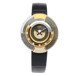 Fendi Polychromia Watch Stainless Steel Quartz Unisex FENDI Diamond Manufacturer Completed