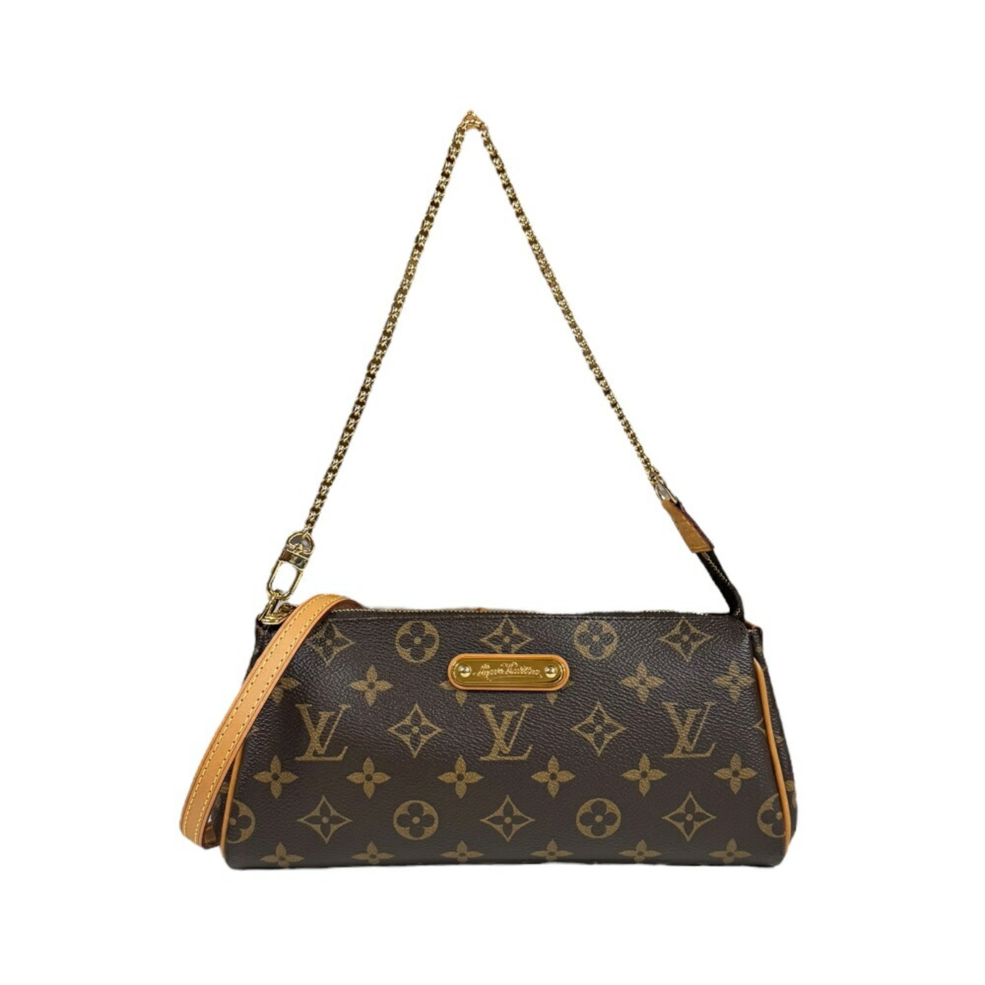 Louis Vuitton Eva Monogram Shoulder Bag Canvas M95567 Brown Women's LOUIS VUITTON 2way