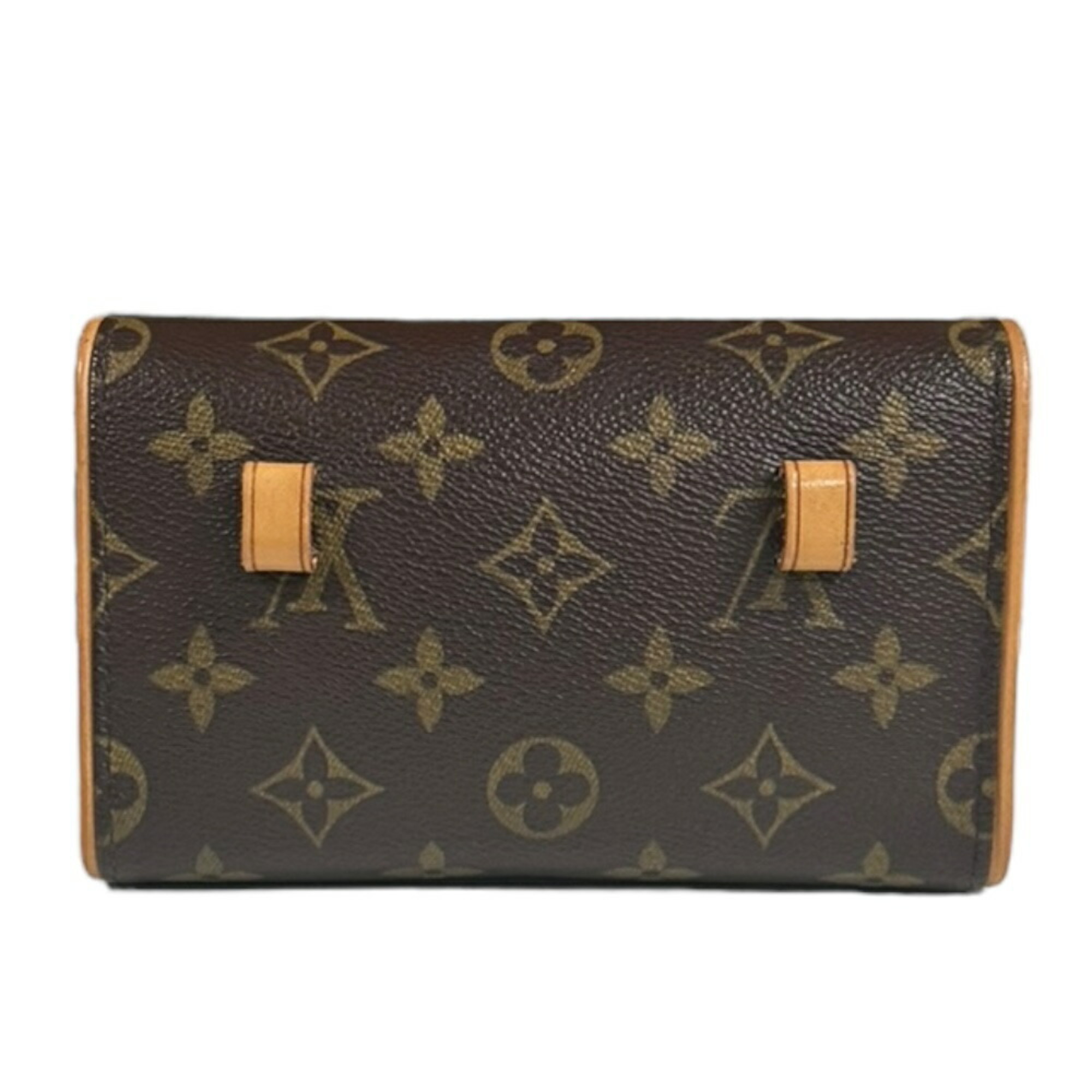 Louis Vuitton Pochette Florentine Monogram Waist Bag Canvas M51855 Brown Unisex LOUIS VUITTON