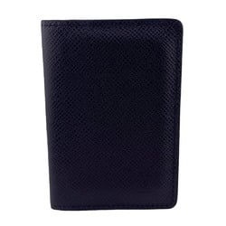 LOUIS VUITTON M30537 Organizer de Poche Business Card Holder Taiga Case Black Men's