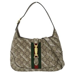 GUCCI Women's Shoulder Bag 2way Jackie 1961 GG Supreme The Hacker Project Brown 636706 Balenciaga BALENCIAGA Collaboration