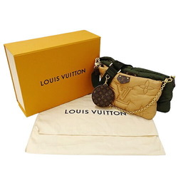 Louis Vuitton LOUIS VUITTON Bag Monogram LV Pillow Maxi Women's Shoulder Multi Pochette Accessoires Beige Khaki M58977 Pouch