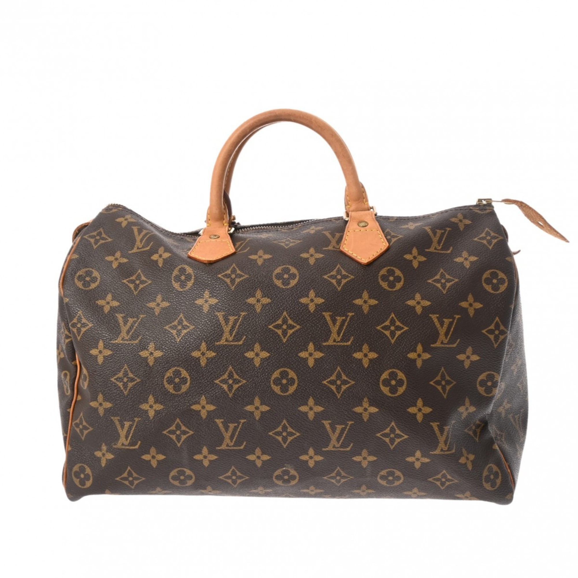 LOUIS VUITTON Louis Vuitton Monogram Speedy 35 Brown M41524 Women's Canvas Handbag