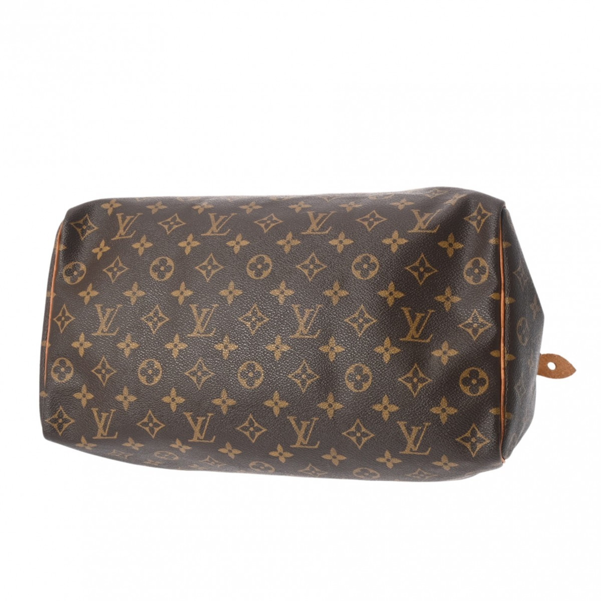 LOUIS VUITTON Louis Vuitton Monogram Speedy 35 Brown M41524 Women's Canvas Handbag