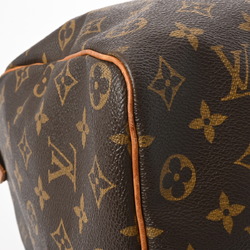 LOUIS VUITTON Louis Vuitton Monogram Speedy 35 Brown M41524 Women's Canvas Handbag