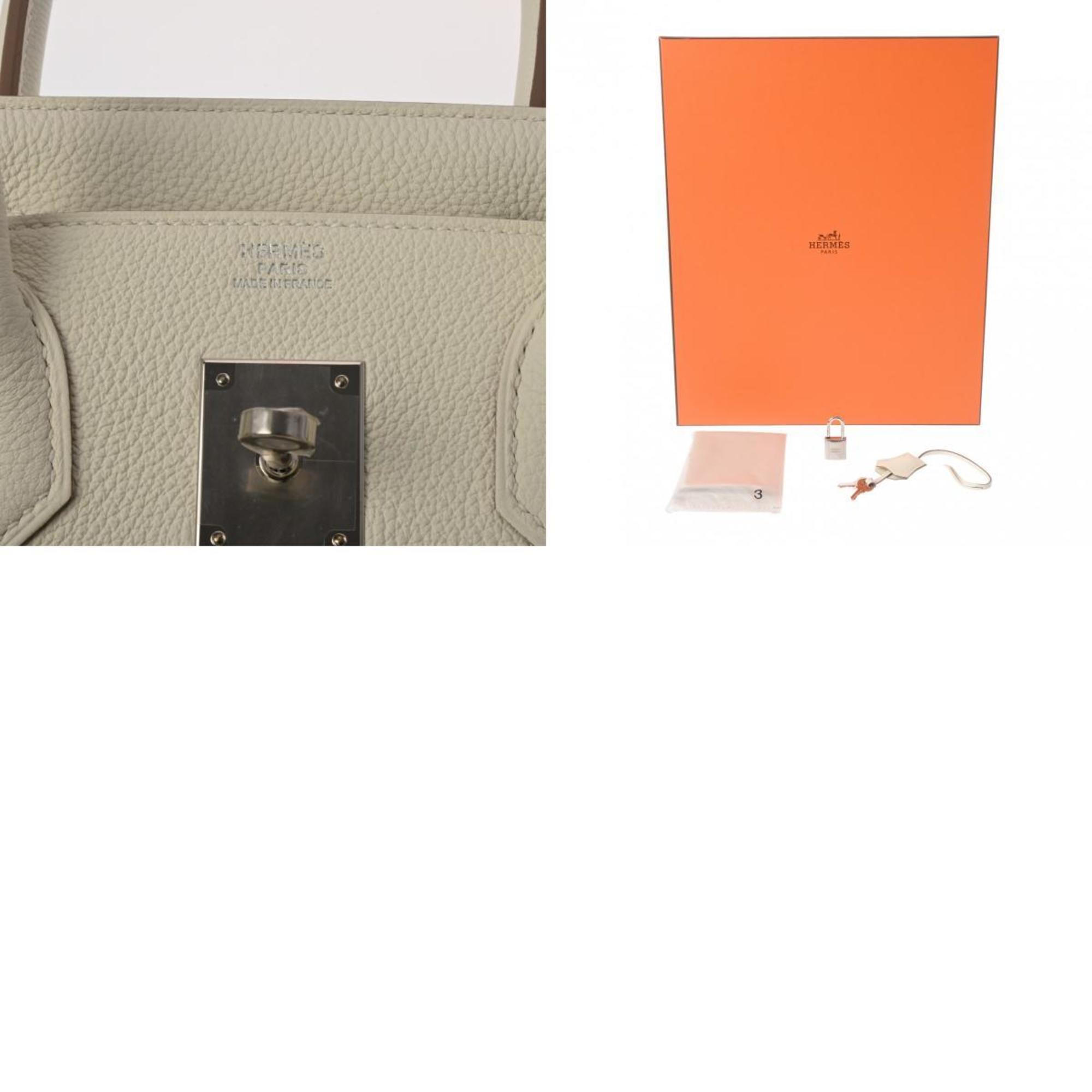 HERMES Hermes Birkin 30 Vert Veron U Stamp (around 2022) Women's Togo Handbag