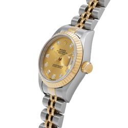 ROLEX Rolex Datejust 10P Diamond 69173G Ladies Watch Automatic