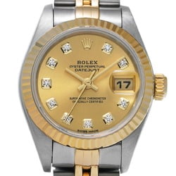 ROLEX Rolex Datejust 10P Diamond 69173G Ladies Watch Automatic