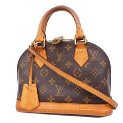 Louis Vuitton Handbag Monogram Alma BB M53152 Brown Ladies