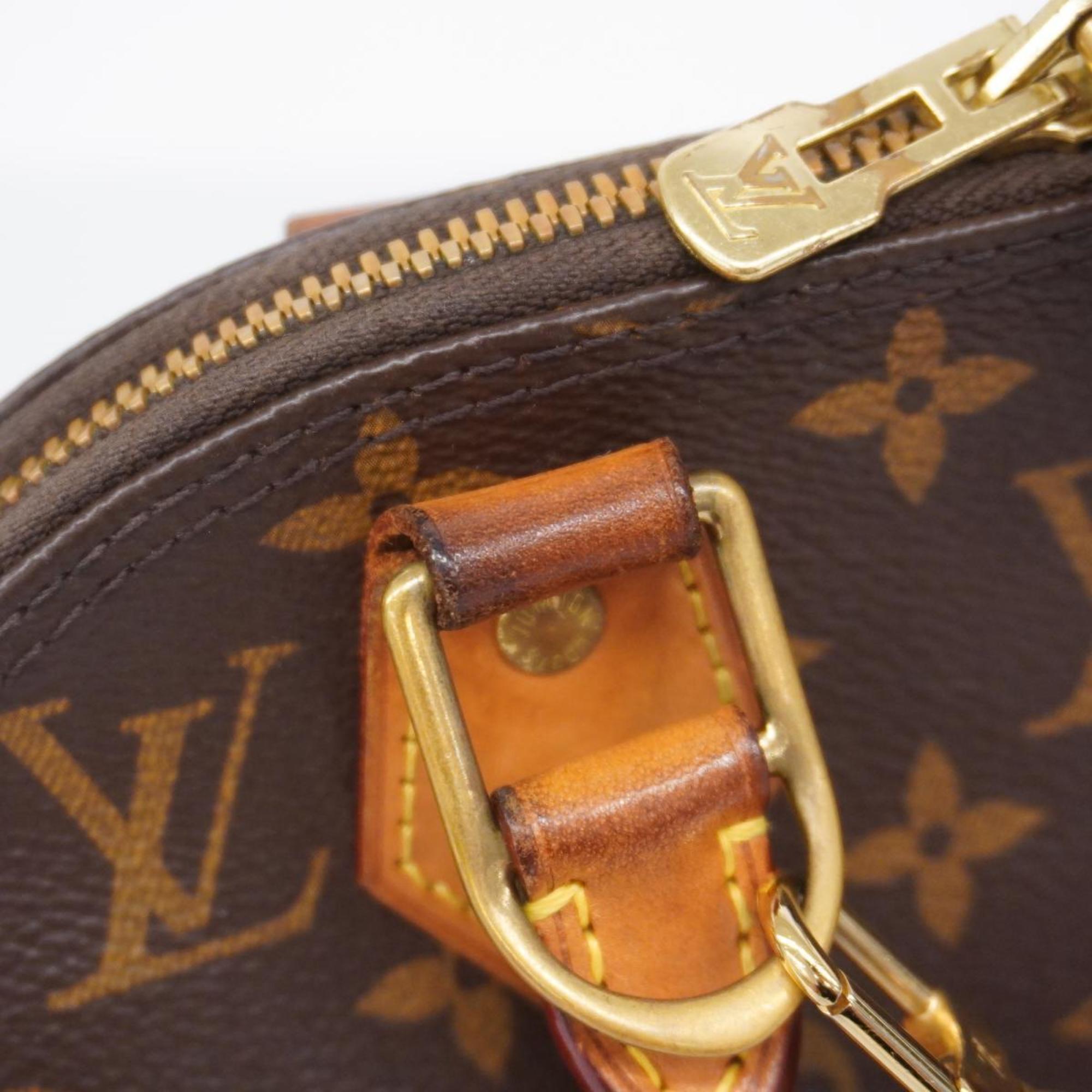 Louis Vuitton Handbag Monogram Alma BB M53152 Brown Ladies