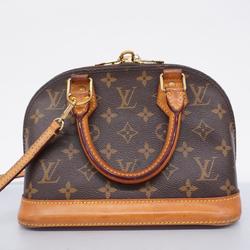 Louis Vuitton Handbag Monogram Alma BB M53152 Brown Ladies