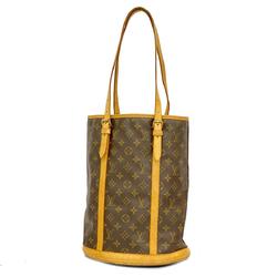 Louis Vuitton Tote Bag Monogram Bucket GM M42236 Brown Women's