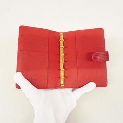 Louis Vuitton Notebook Cover Epi Agenda PM R20057 Castilian Red for Women