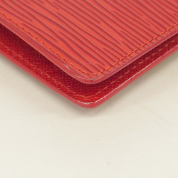 Louis Vuitton Notebook Cover Epi Agenda PM R20057 Castilian Red for Women