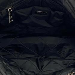 Prada handbag nylon black ladies