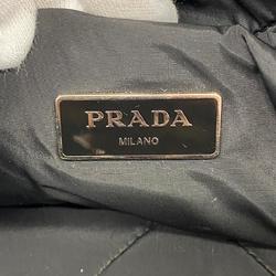 Prada handbag nylon black ladies