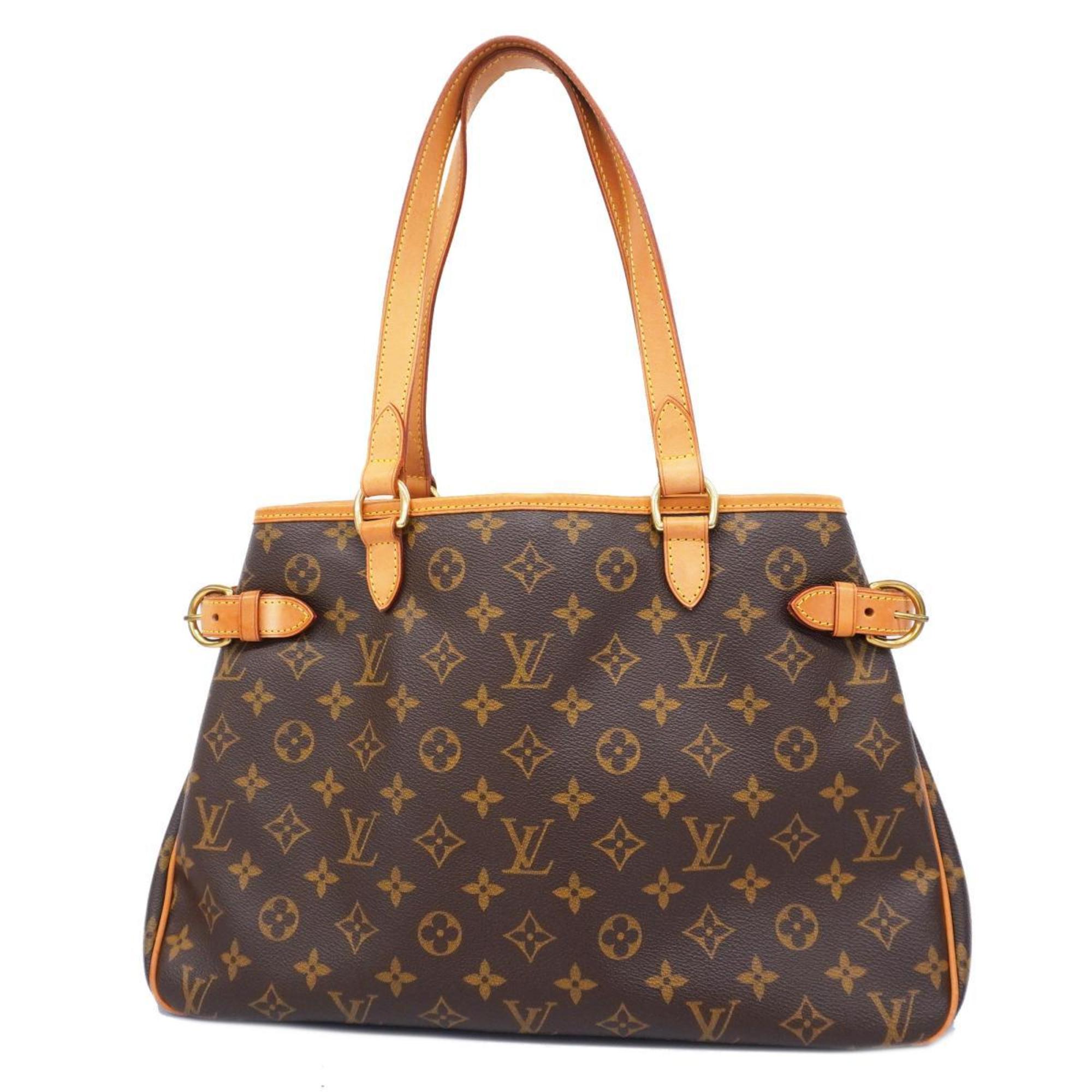 Louis Vuitton Tote Bag Monogram Batignolles Horizontal M51154 Brown Women's