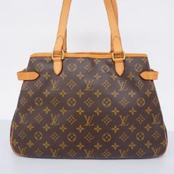 Louis Vuitton Tote Bag Monogram Batignolles Horizontal M51154 Brown Women's