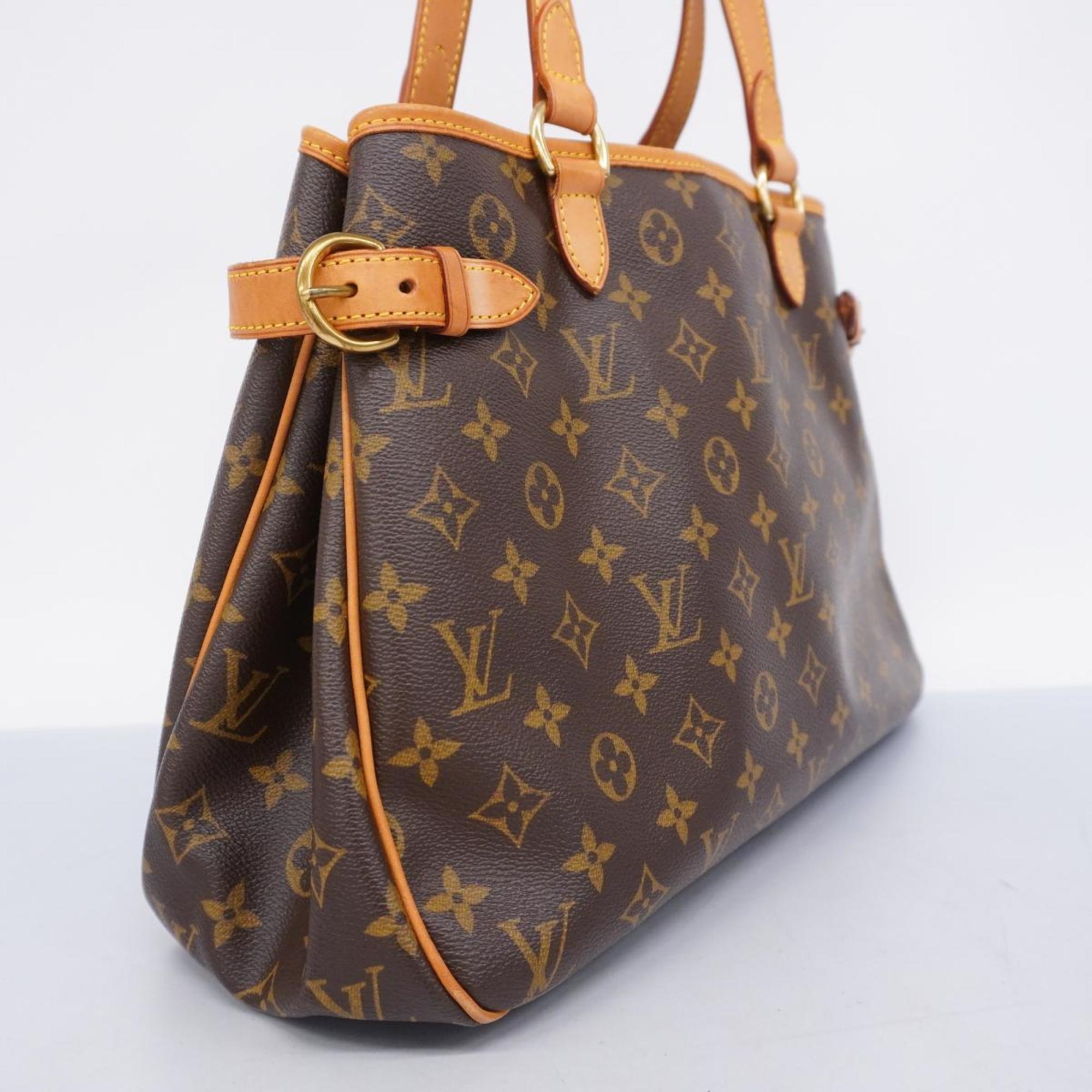 Louis Vuitton Tote Bag Monogram Batignolles Horizontal M51154 Brown Women's