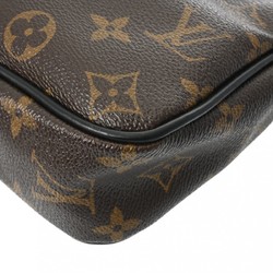 LOUIS VUITTON Louis Vuitton Monogram Macassar PDV PM Porte Document Voyage Brown M52005 Men's Canvas Bag