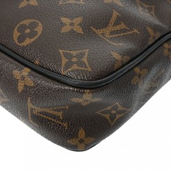 LOUIS VUITTON Louis Vuitton Monogram Macassar PDV PM Porte Document Voyage Brown M52005 Men's Canvas Bag