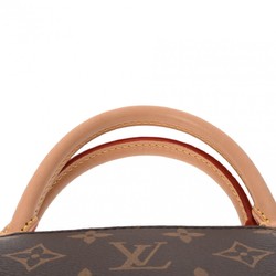 LOUIS VUITTON Louis Vuitton Monogram Petit Pale PM Brown Women's Canvas Handbag