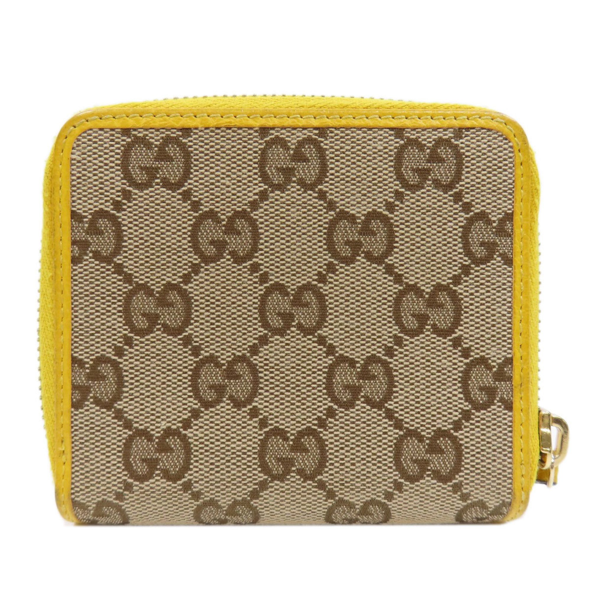 Gucci 346056 GG Outlet Bi-fold Wallet Canvas Women's GUCCI