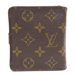 Louis Vuitton M61667 Compact Zip Bi-fold Wallet Monogram Canvas Women's LOUIS VUITTON