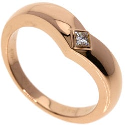 Cartier Triandre 1P Diamond Ring, 18K Pink Gold, Women's, CARTIER