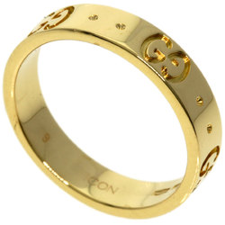 Gucci Icon #9 Ring, 18K Yellow Gold, Women's, GUCCI