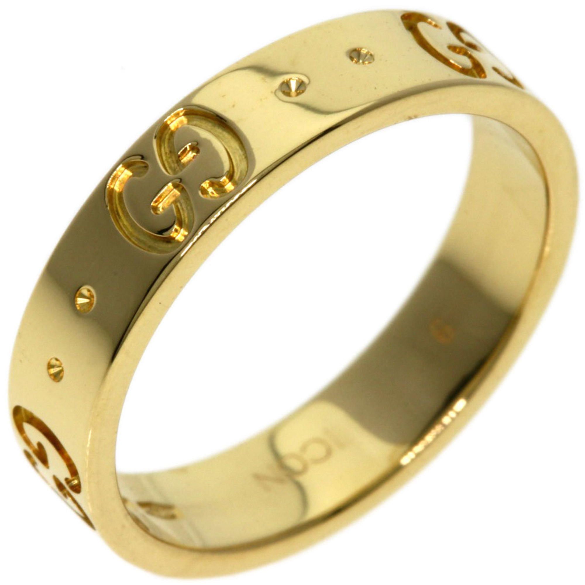 Gucci Icon #9 Ring, 18K Yellow Gold, Women's, GUCCI