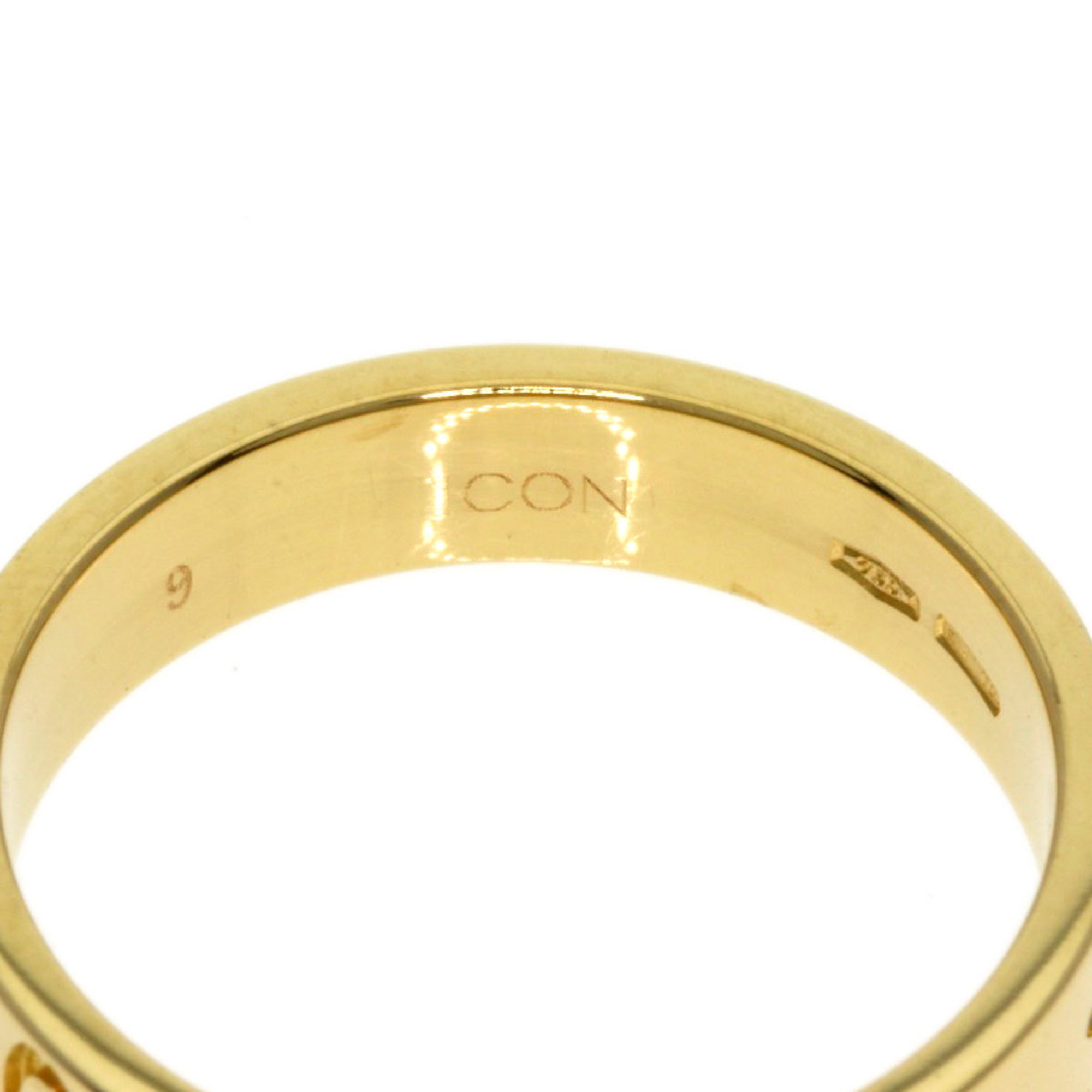 Gucci Icon #9 Ring, 18K Yellow Gold, Women's, GUCCI