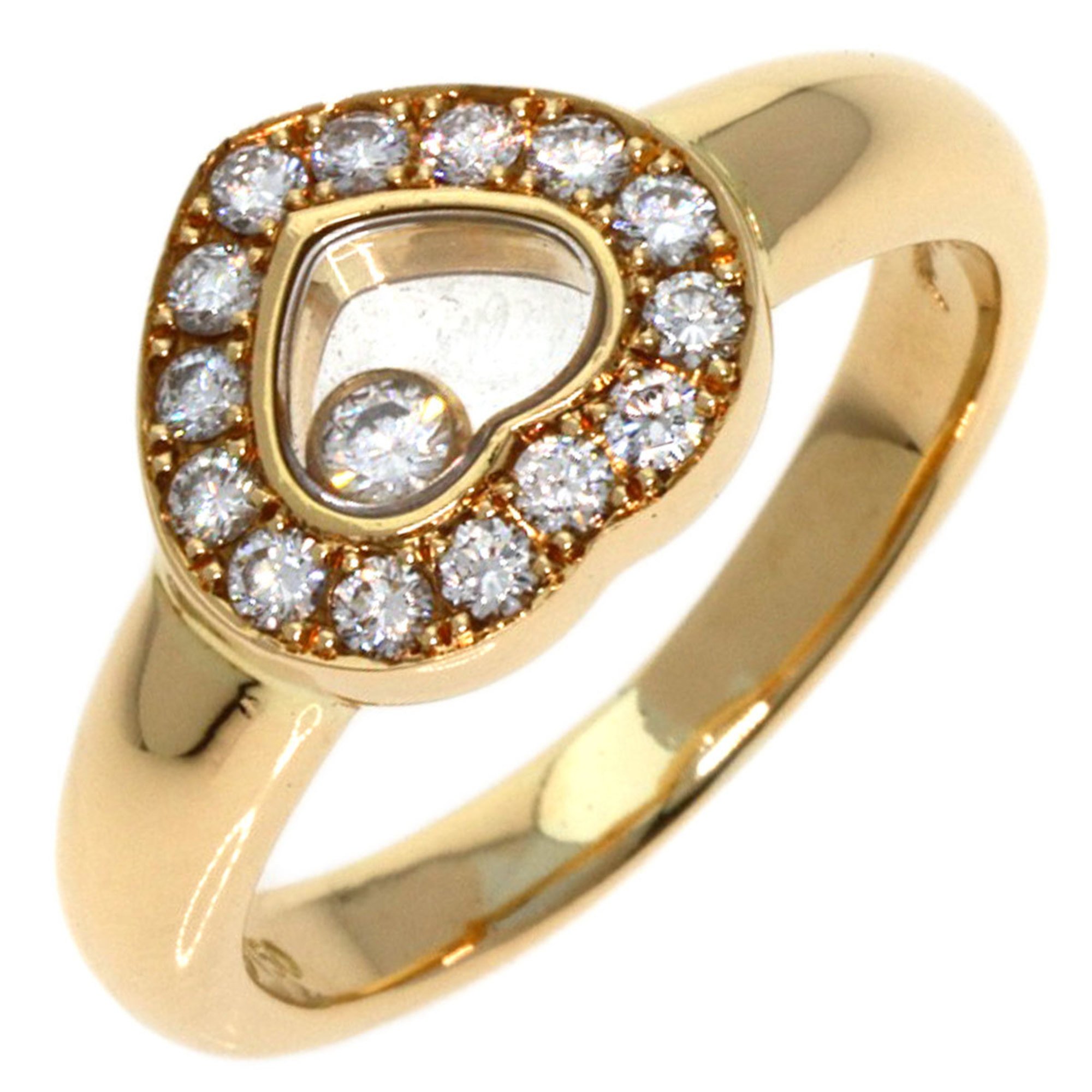 Chopard Happy Diamond Ring, 18K Yellow Gold, Women's