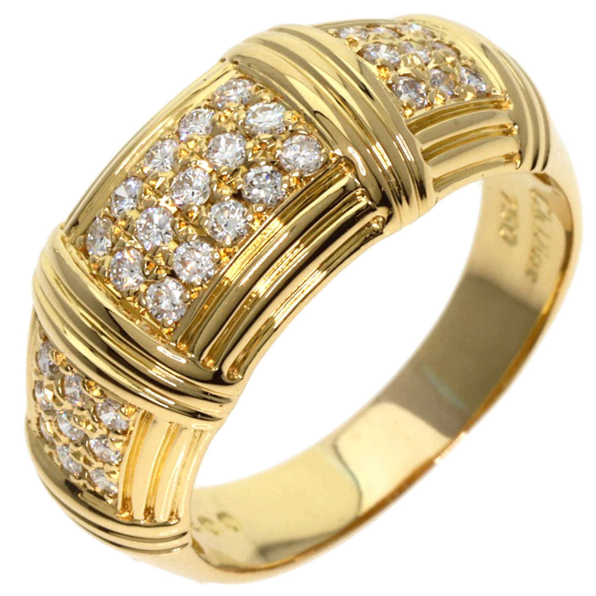 Christian Dior Dior Diamond Ring, 18K Yellow Gold, Women's