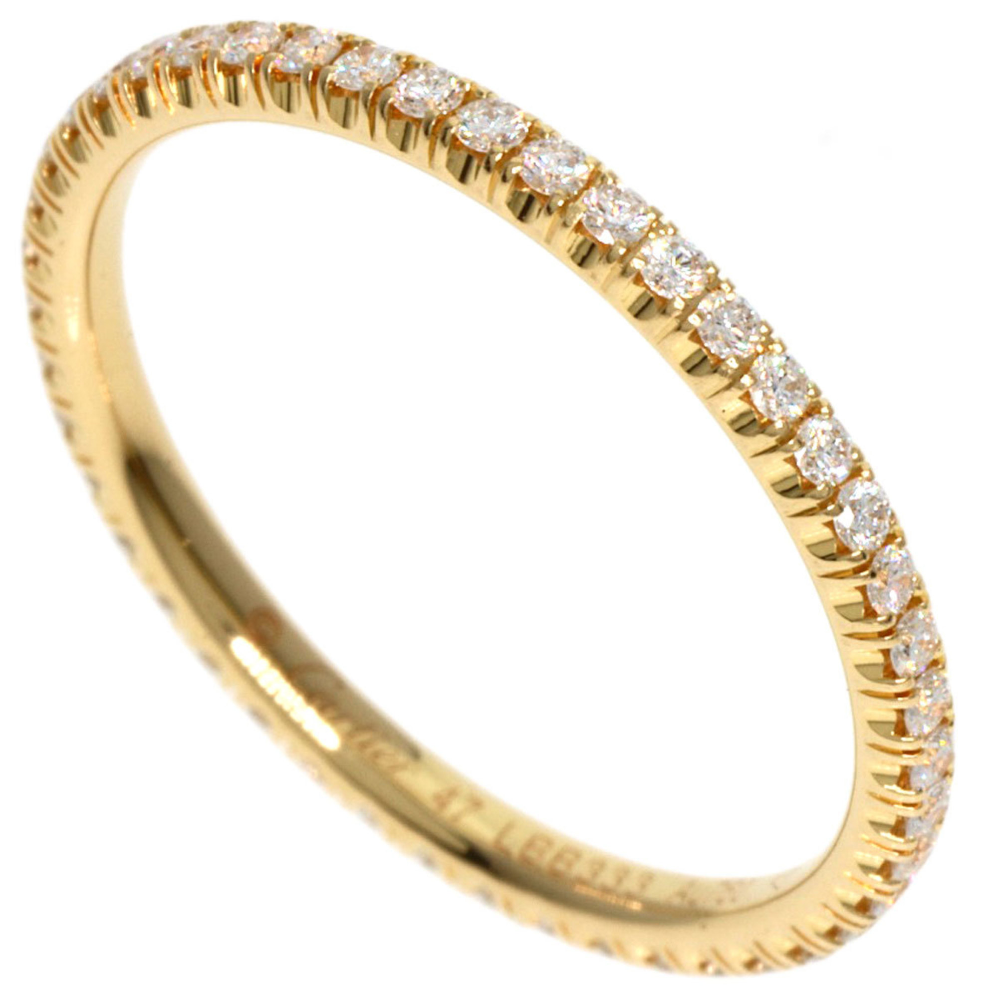 Cartier Ethancel Full Eternity Diamond #47 Ring, 18K Yellow Gold, Women's, CARTIER