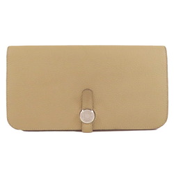 Hermes Dogon Long Wallet Togo Women's HERMES