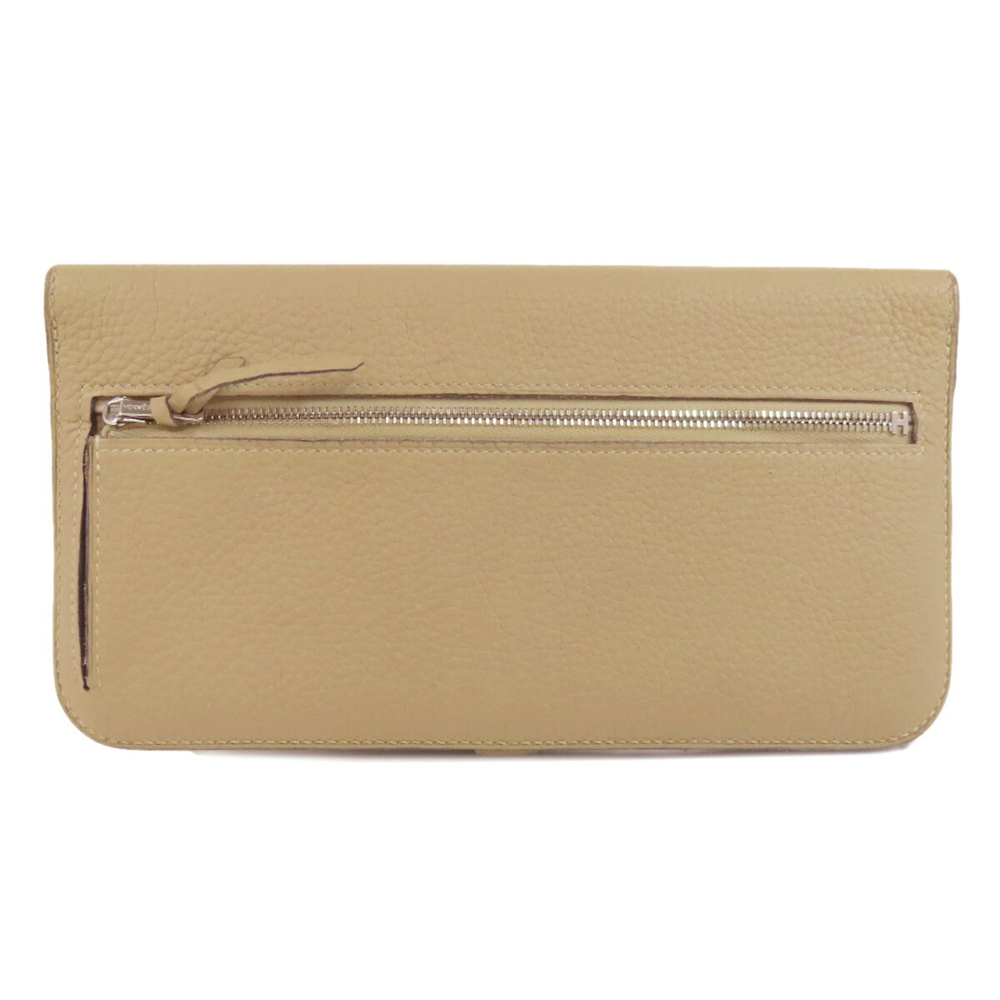 Hermes Dogon Long Wallet Togo Women's HERMES